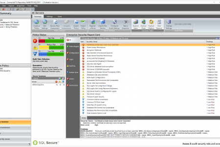 sql management idera server secure